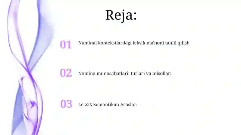 Leksik Semantikan Asoslari 2