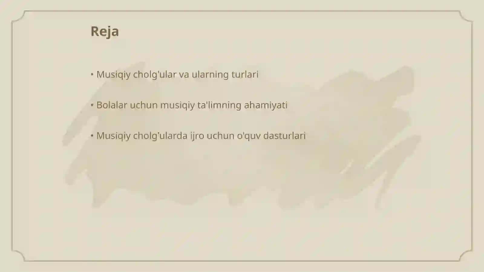 Bolalarni musiqiy cholg'ularda ijroga o'rgatish 2