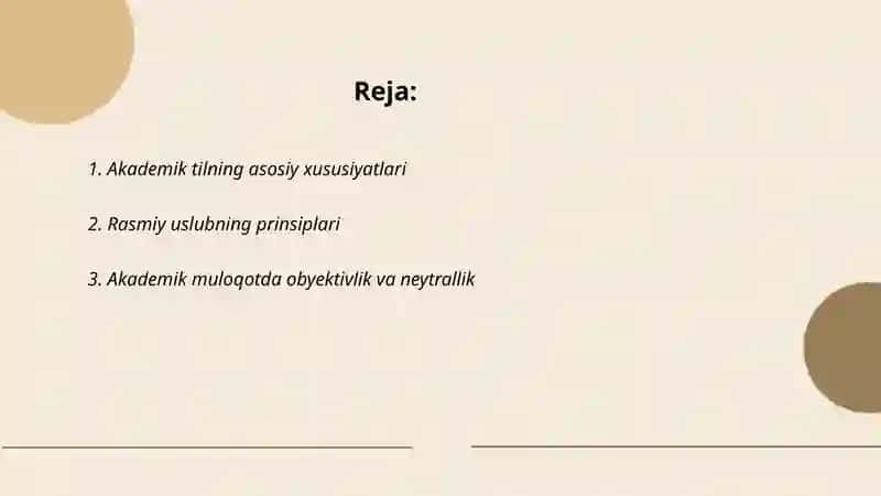 Akademik til va rasmiy uslubning asosiy qoidalari 2