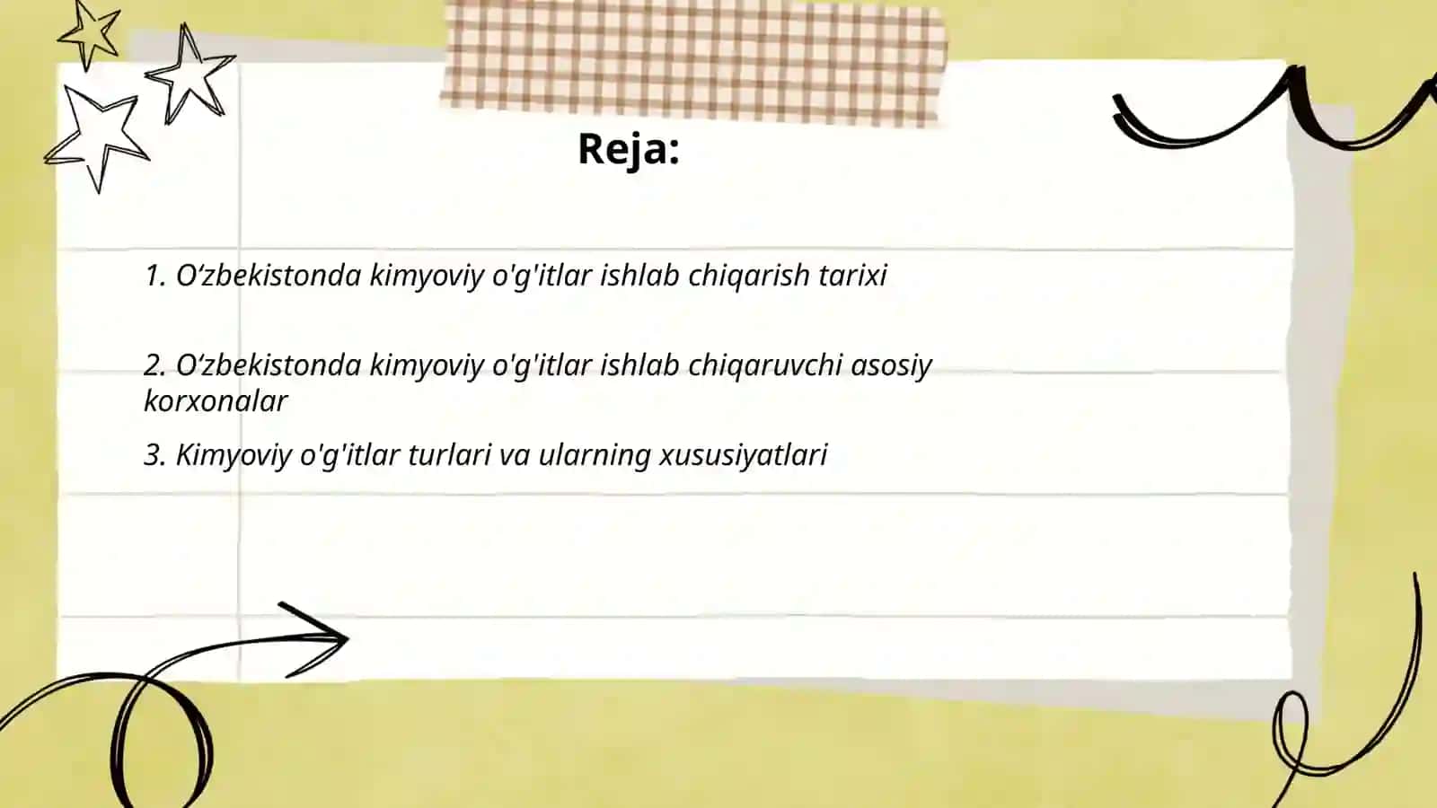 Oʻzbekistonda kimyoviy o'g'itlarni ishlab chiqarish 2