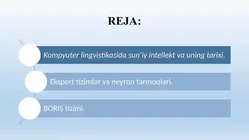 Kompyuter lingvistikasida sun’iy intellekt 2