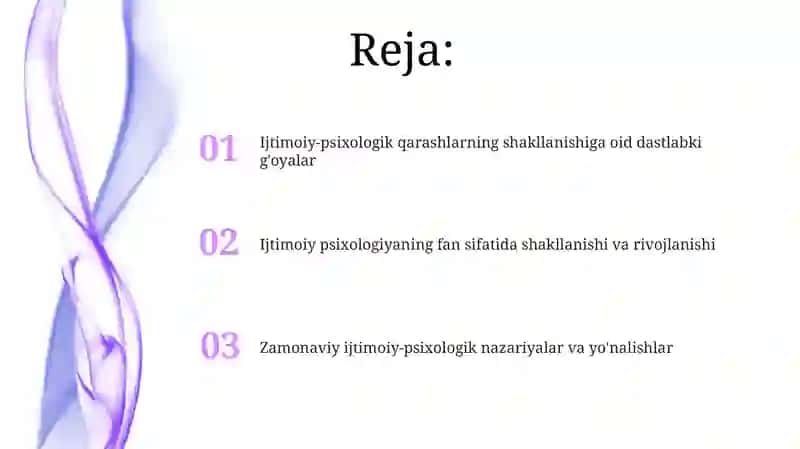 Ijtimoiy-psixologik qarashlarning rivojlanish tarixi 2
