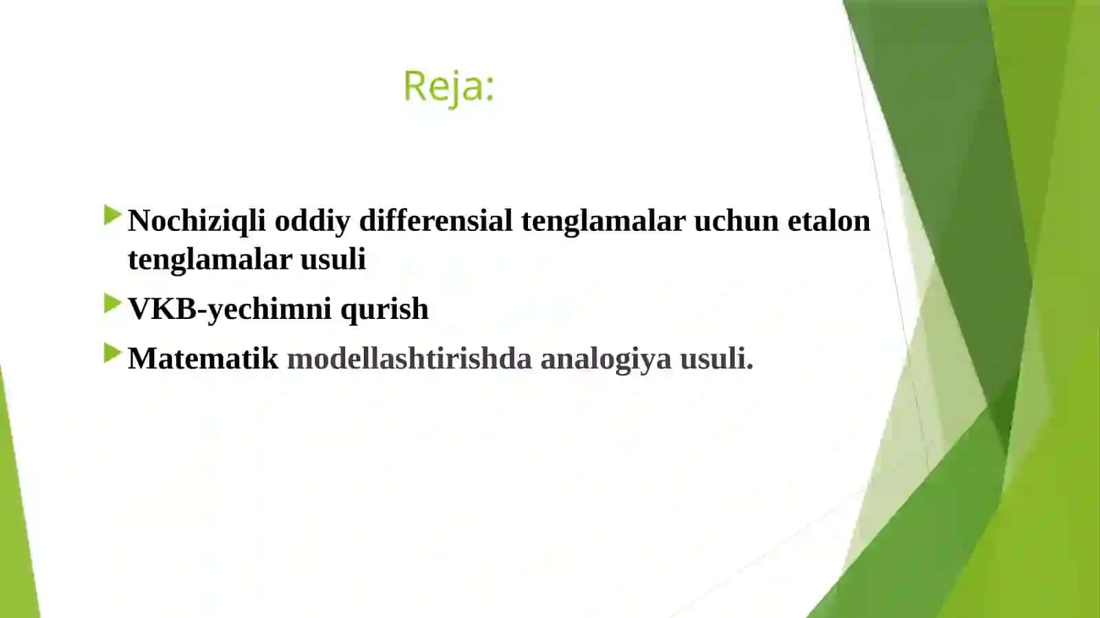 Emden - Fauler tipidagi tenglamalarningVKB echimlari 2
