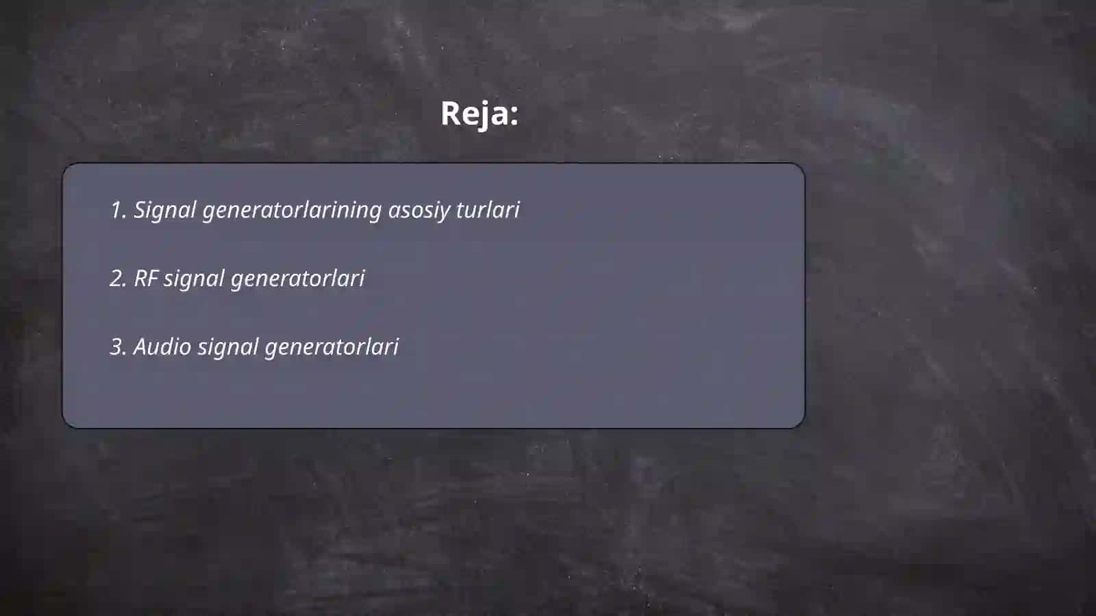 Signal generatorlari, generatorlarning turlari, kvars generatorlari 2
