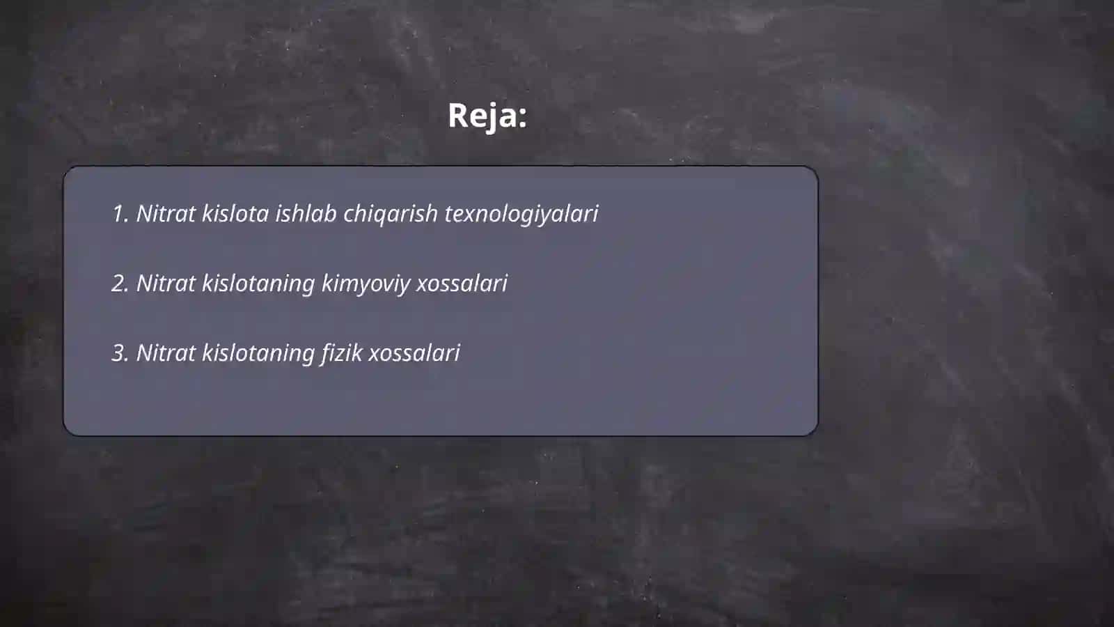 Nitrat Kislota ishlab chiqarish va ularning o'ziga xos xossalari 2