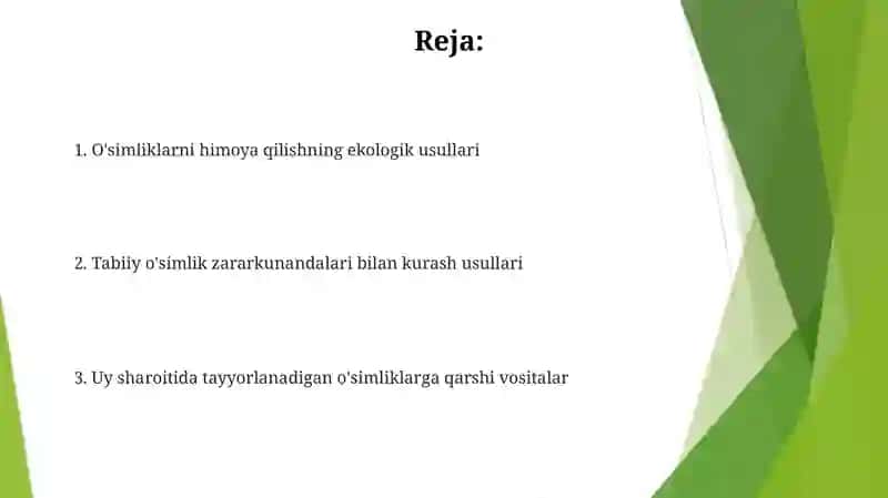 Oʻsimliklardagi zararkunandalar qarshi tabiiy vositalar 2