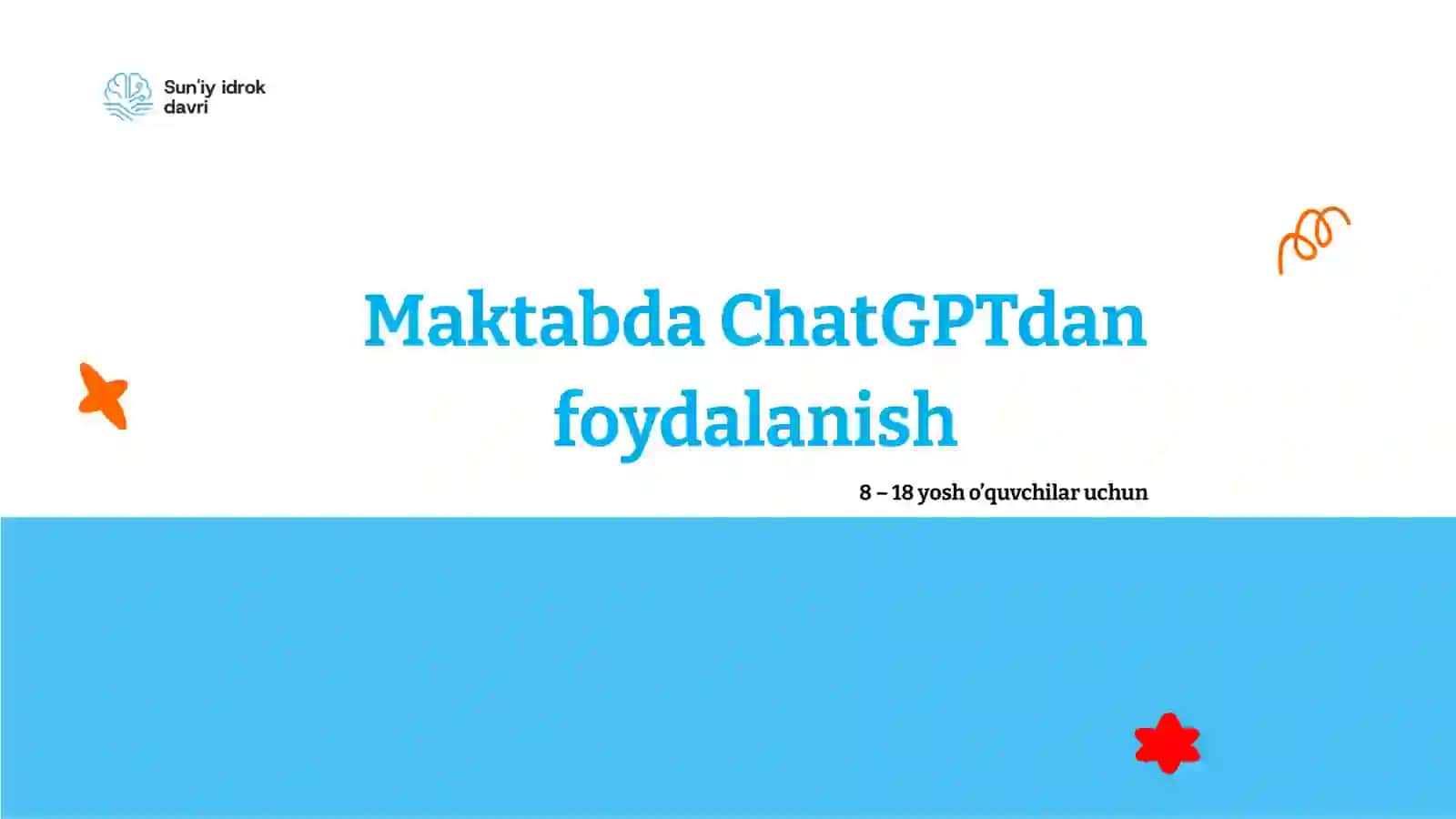 Maktabda ChatGPTdan foydalanish 2