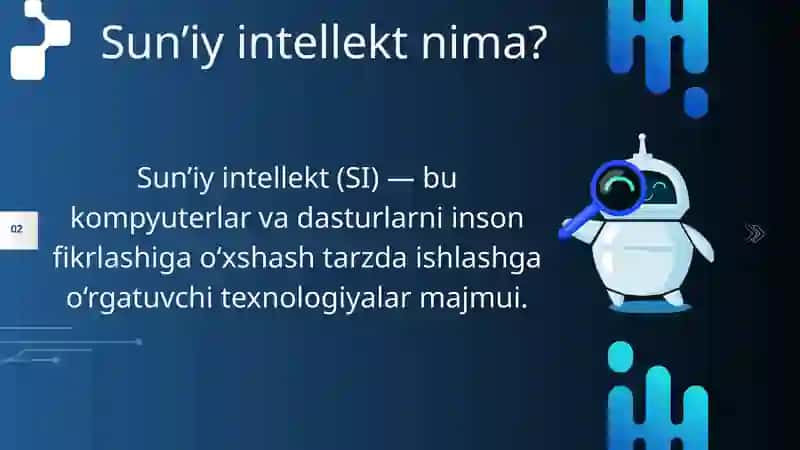 SUN’IY INTELLEKTUSHUNCHASi 2
