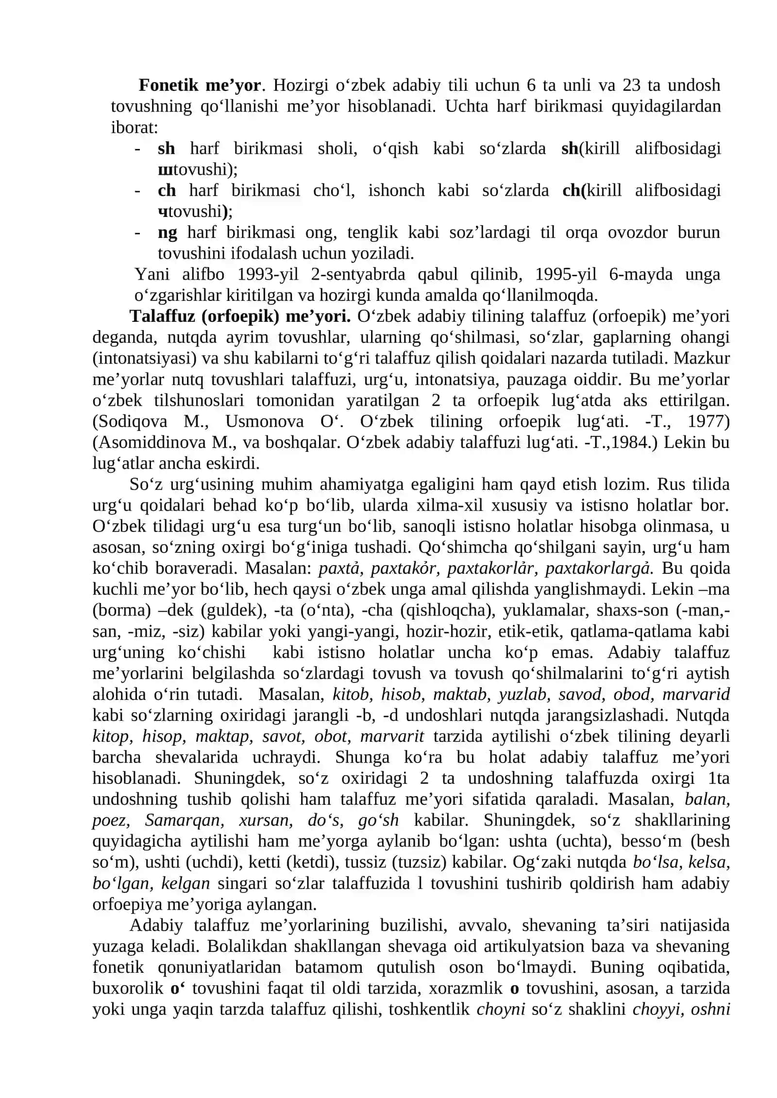 O‘ZBEK ADABIY TILI ME’YORLARI 2