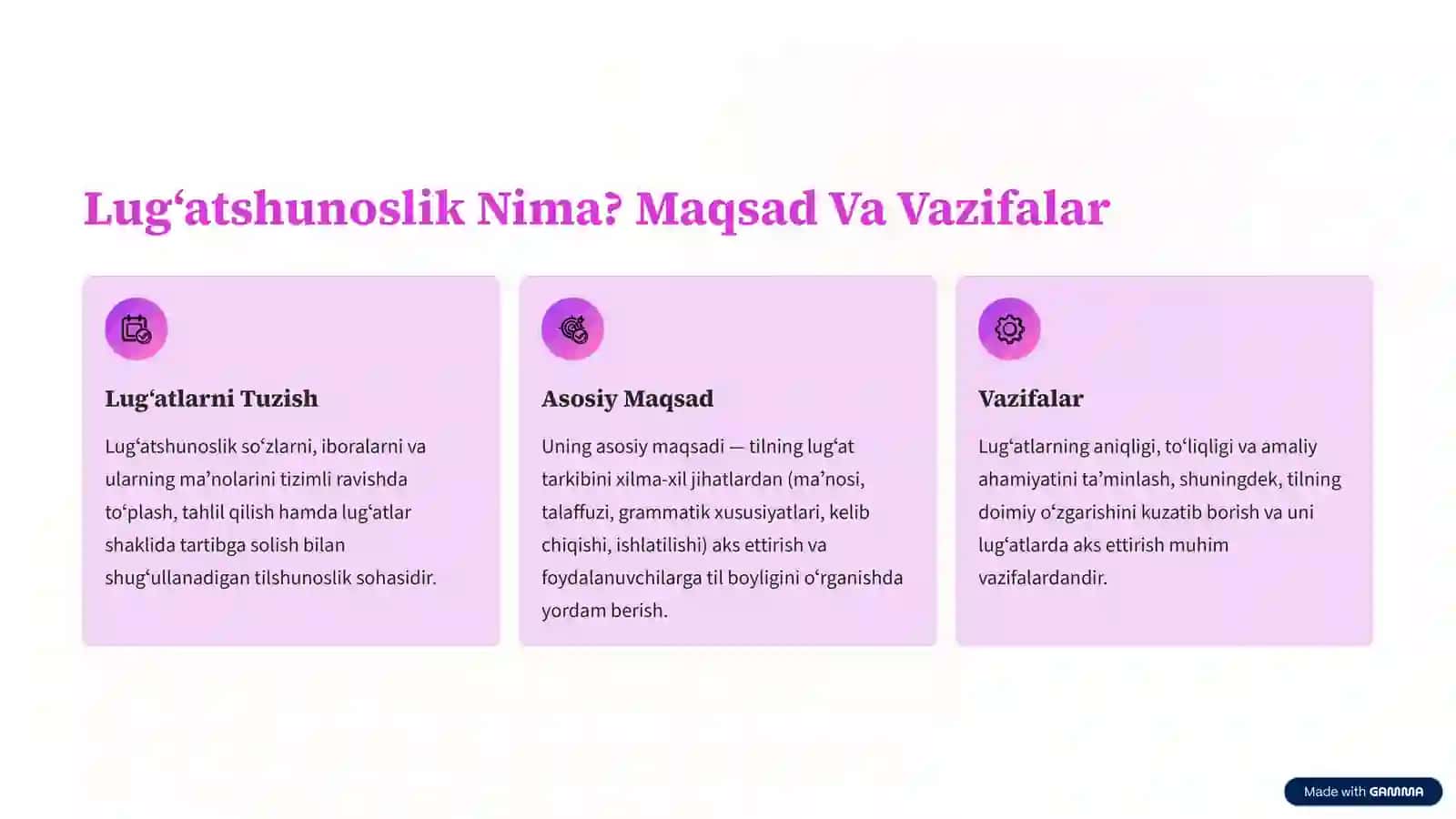 Leksikografiya (Lugʻatshunoslik) Asoslari 2