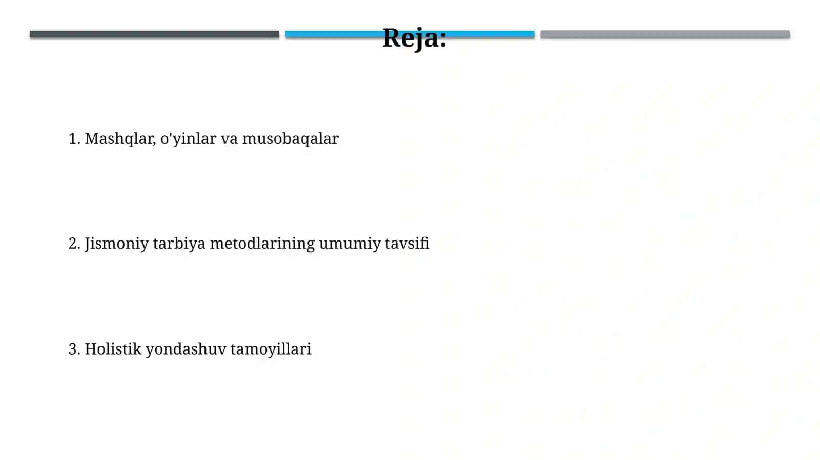 Jismoniy tarbiyaning bir butun konstruktiv mashq oyin va musobaqa metodlari 2