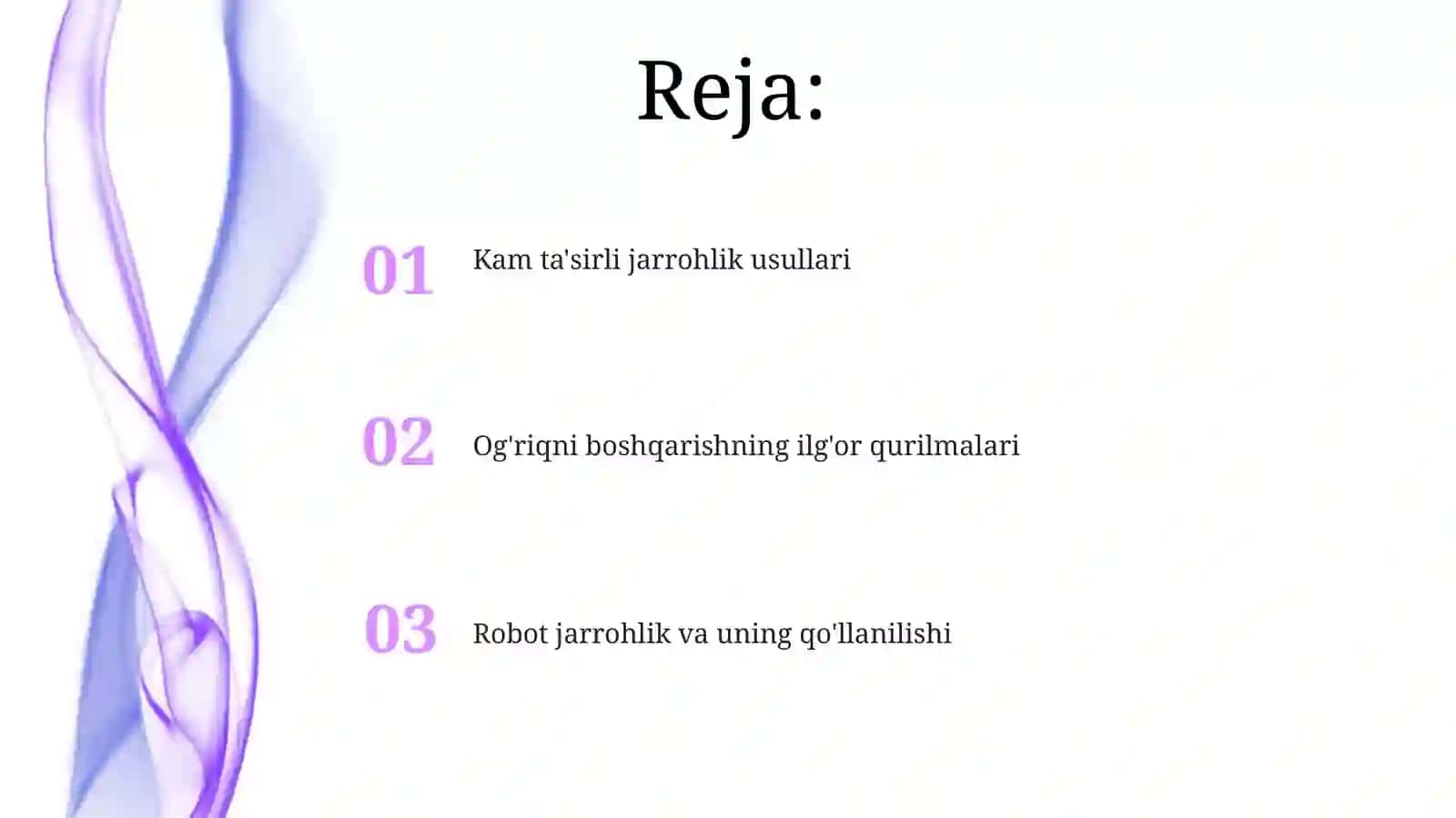 Zamonaviy og'riqni boshqarish ko'p uslubli analjeziyani 2