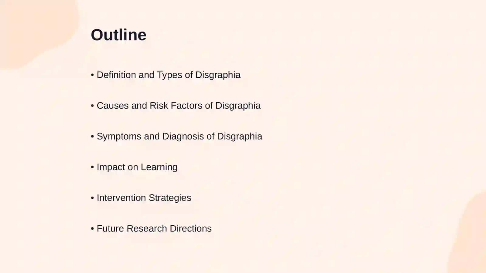 Disgraphia 2