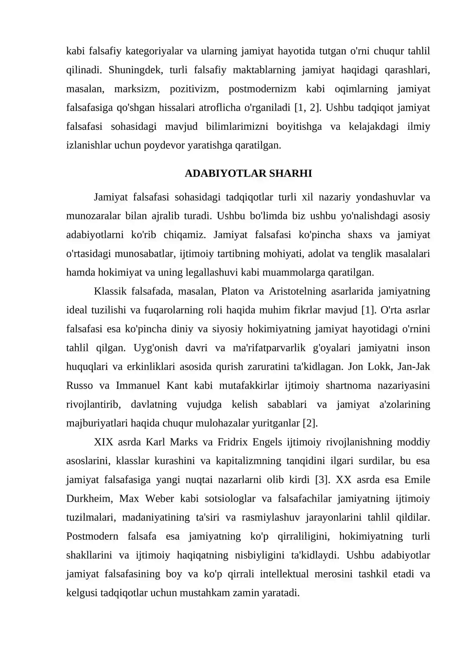 JAMIYAT FALSAFASI 2