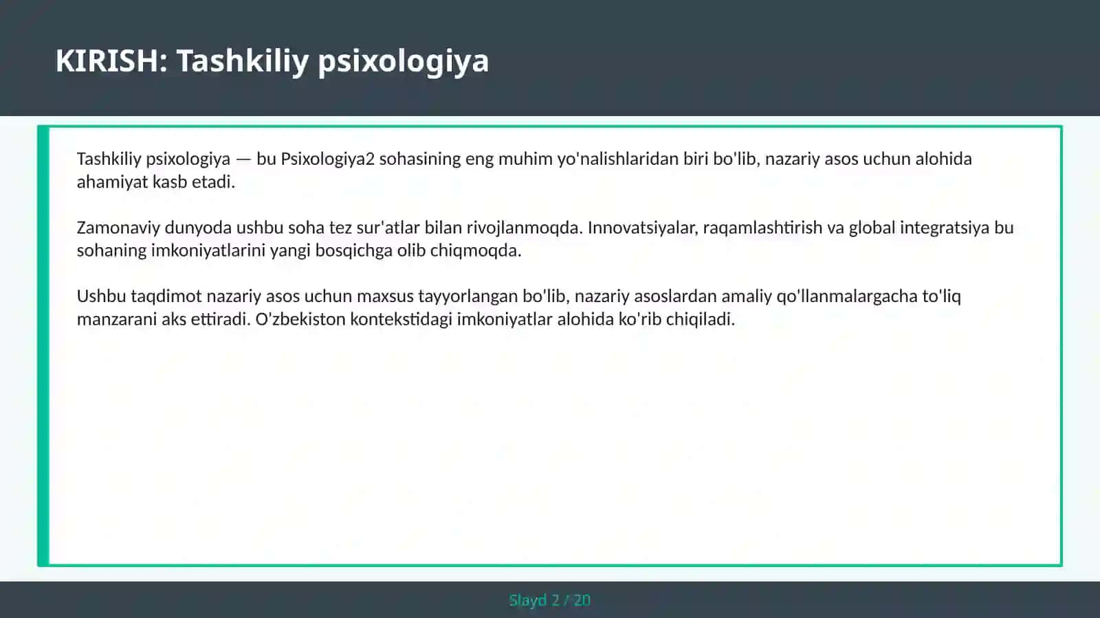 Tashkiliy psixologiya 2