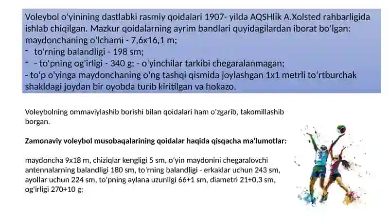 Musobaqa qoidalari va hakamlar funksiyalari haqidagi bilimlarni o‘zlashtirish 2