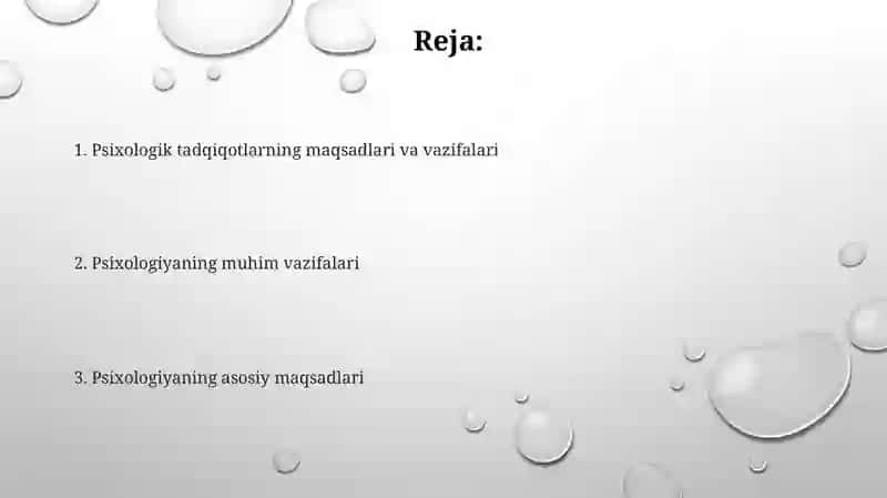 Pisixalogiya fanning maqsad va vazifalari 2