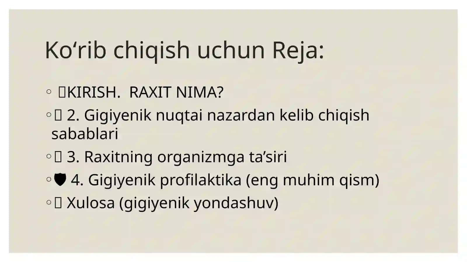 Rahitkasalligini kelib chiqish sabablari vaprofilaltikasi 2