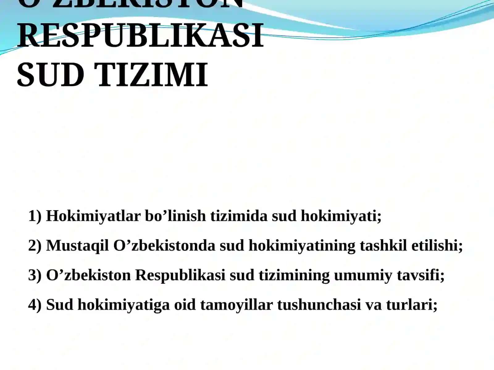 SUD VАHUQUQNI MUHOFАZАQILUVChIORGАNLАR 2