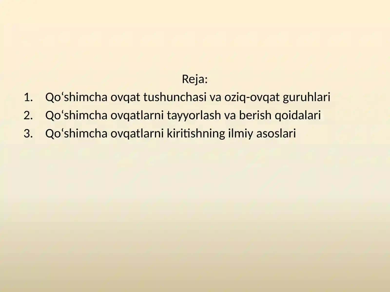 Qo‘shimcha ovqatlar va ularning tayyorlash qoidalari 2