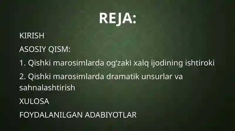 Qishki marosimlar 2
