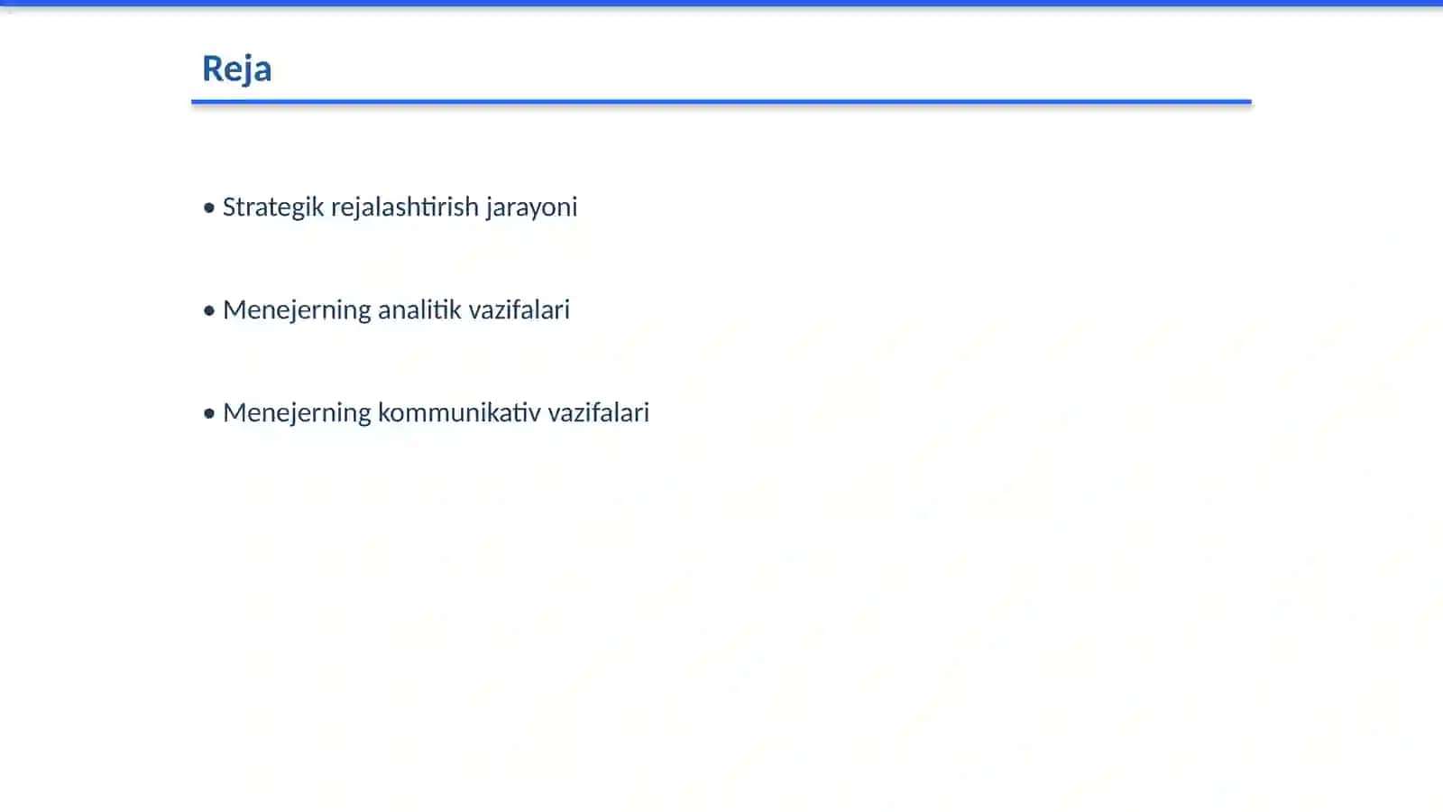 Strategiyani yaratishda va qayta ishlash jarayonida menejerning vazifalari 2