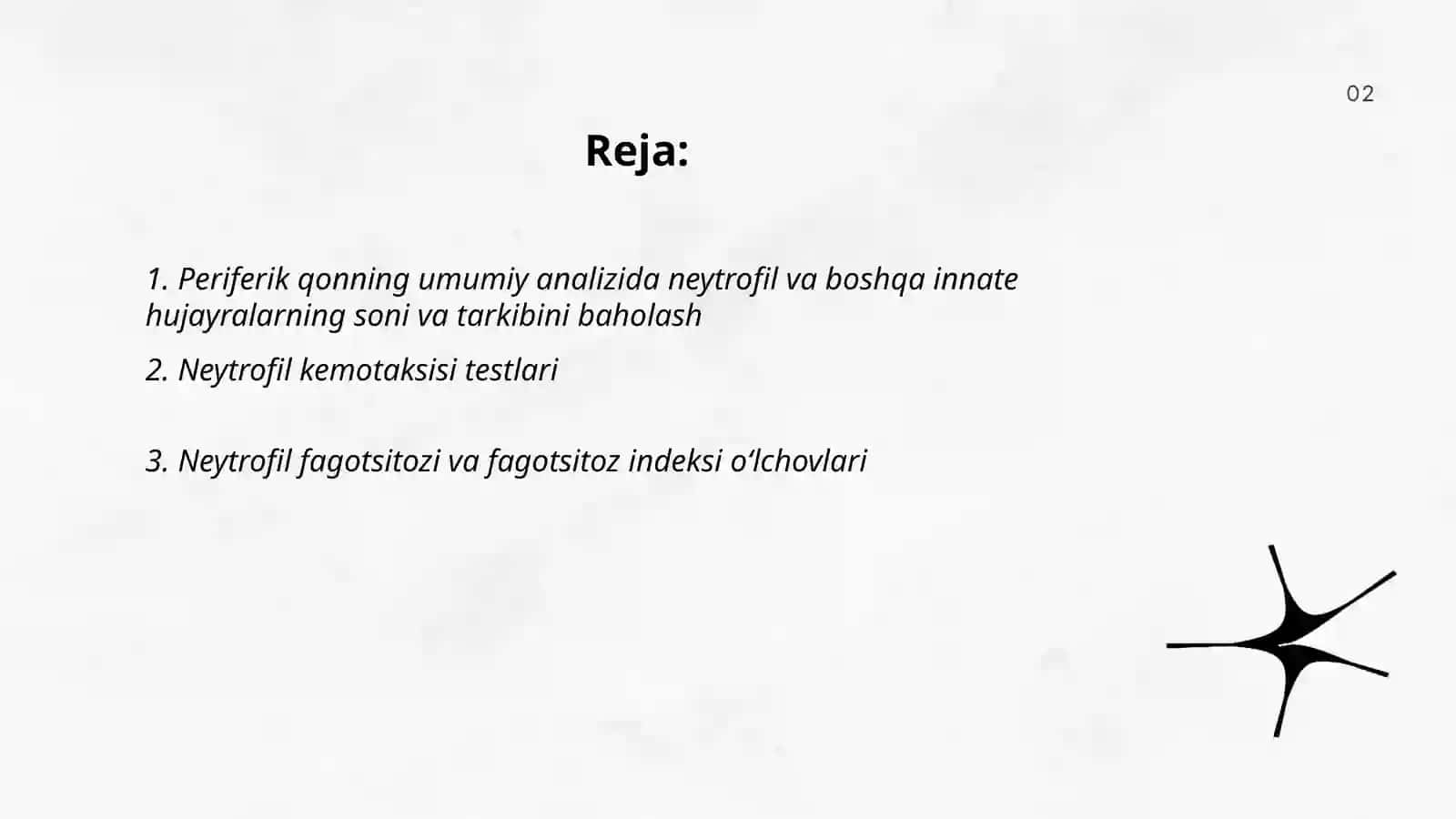Tugʻma immunitetni baholash usullari 2