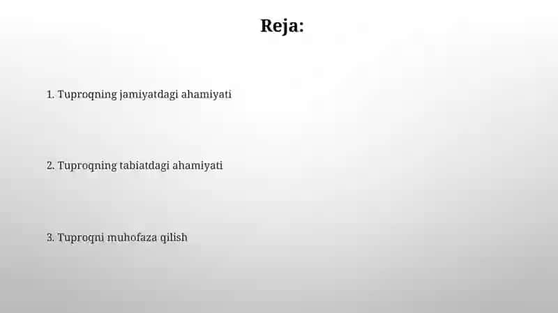 Tuproq muhofazasi 2