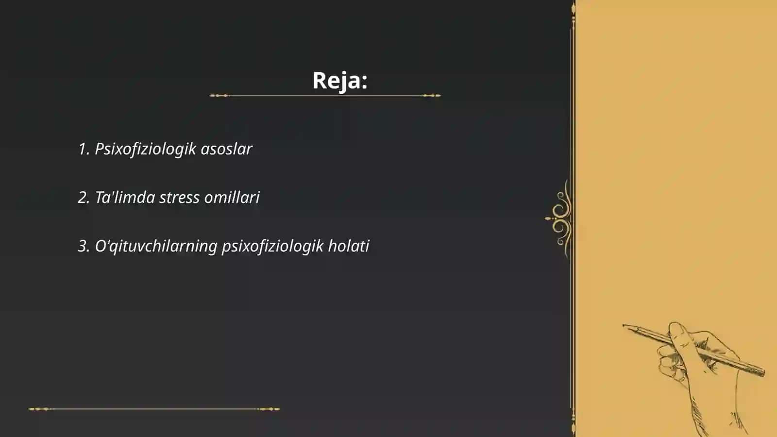 Pedagogik risklarning psixofiziologik namoyon bo'lishi 2