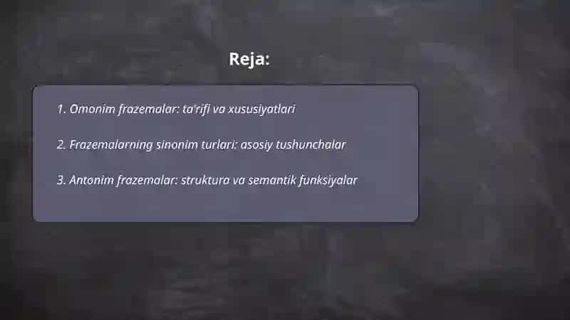 Omonim frazemalar 2