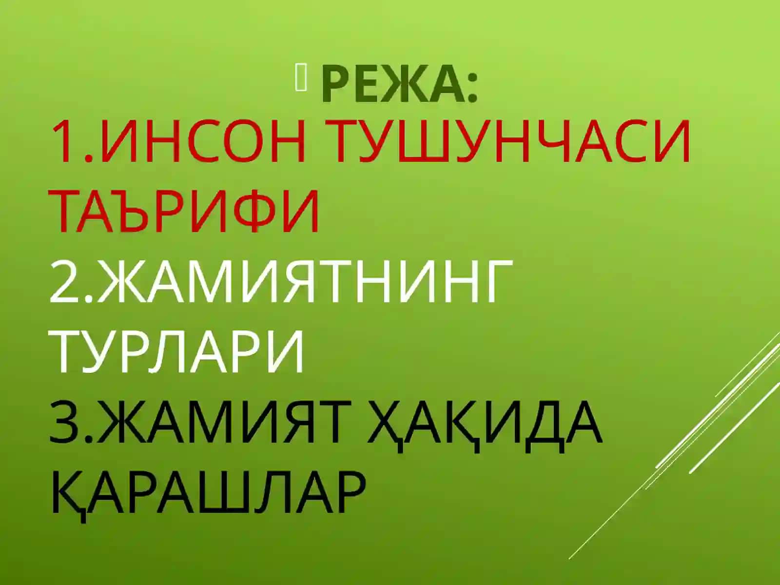 Жамият ва инсон фалсафаси янги ўзбекистоннинг тараққиёт стратегияси 2