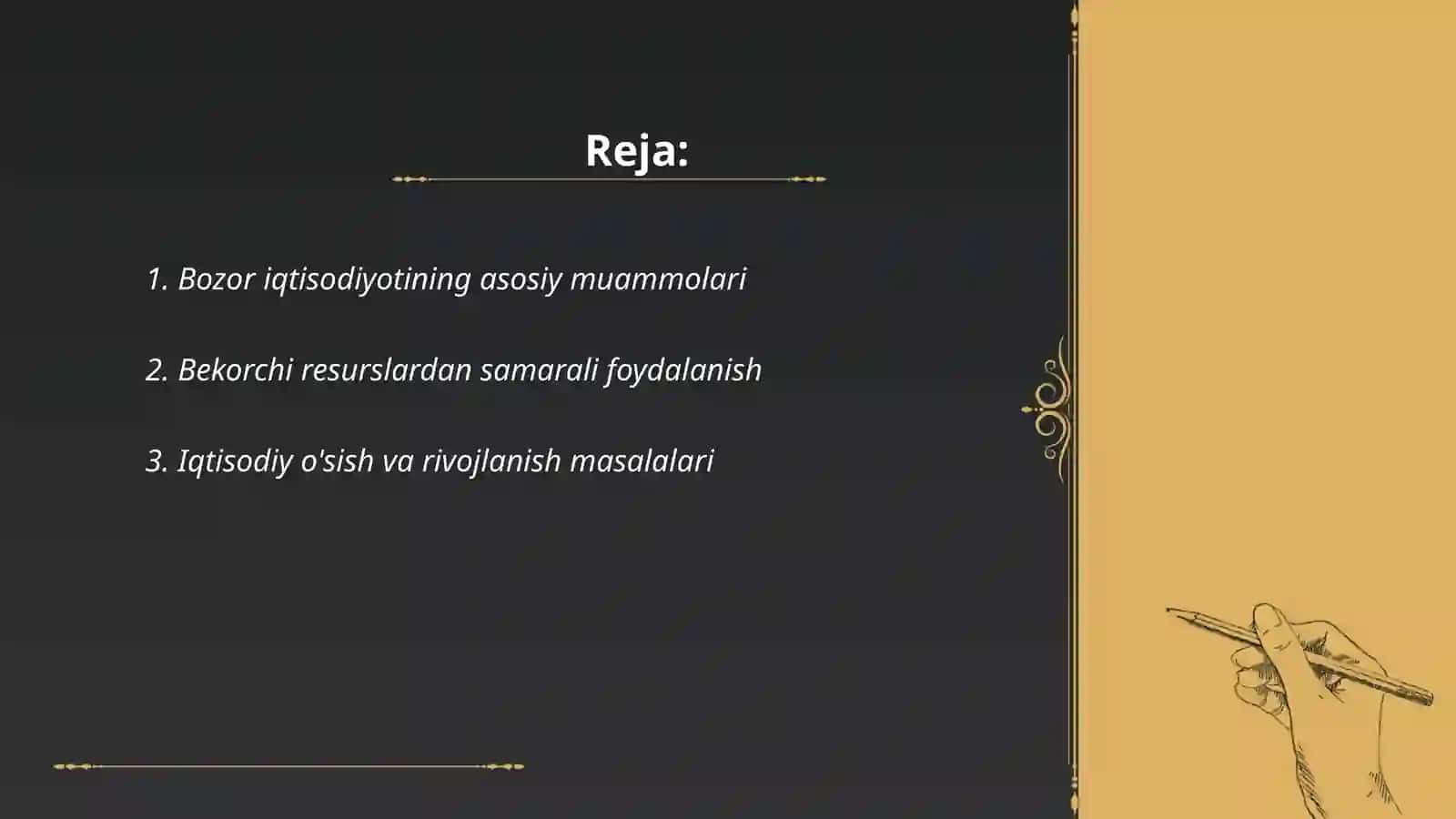 Iqtisodiyot nazariyasi fanining muammolari 2