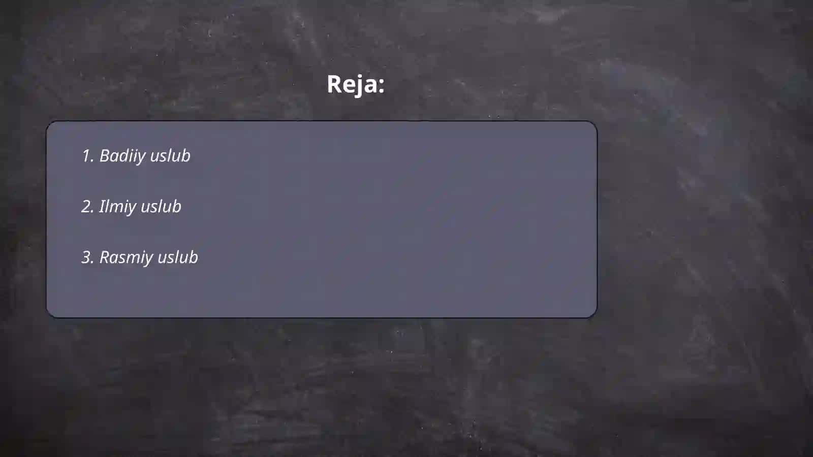 Badiiy uslub 2