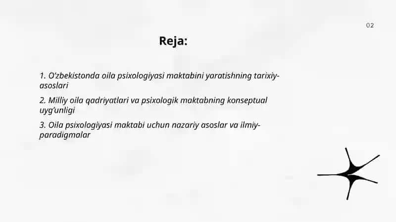 O’zbekistonda oila psixologiyasi maktabini yaratilishi 2