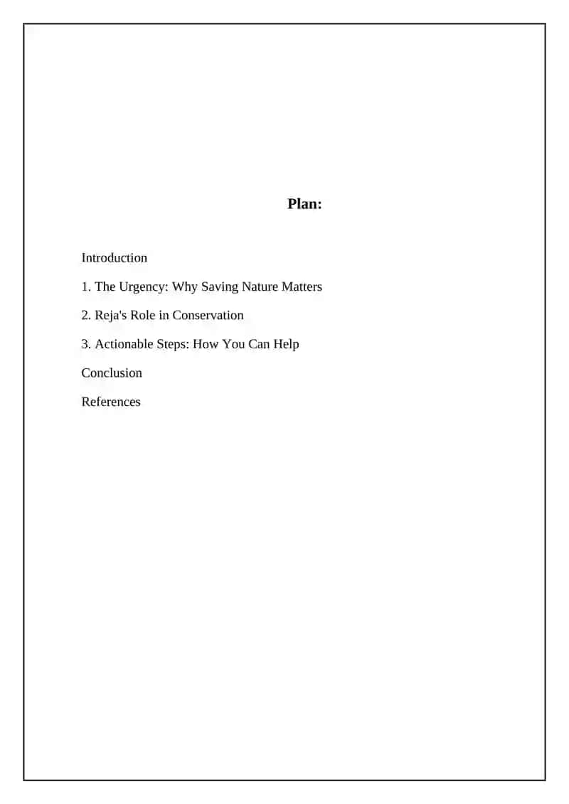 Reja's Role in Conservation 2