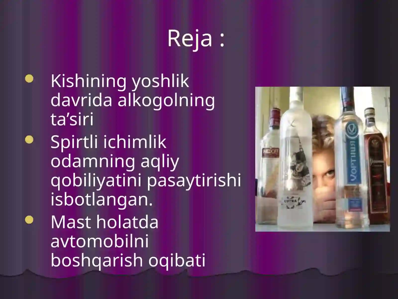 Spirtli ichimliklarni inson organizmiga ta'siri 2