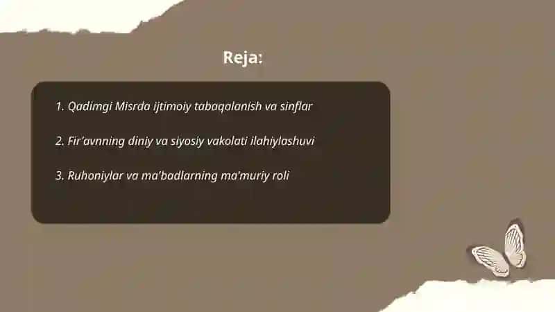 Misrning ijtimoiy tizimi va dini 2