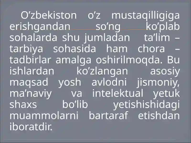Talabaning mustaqil fikrlash qobilyatlarini oshirish yo'llari 2
