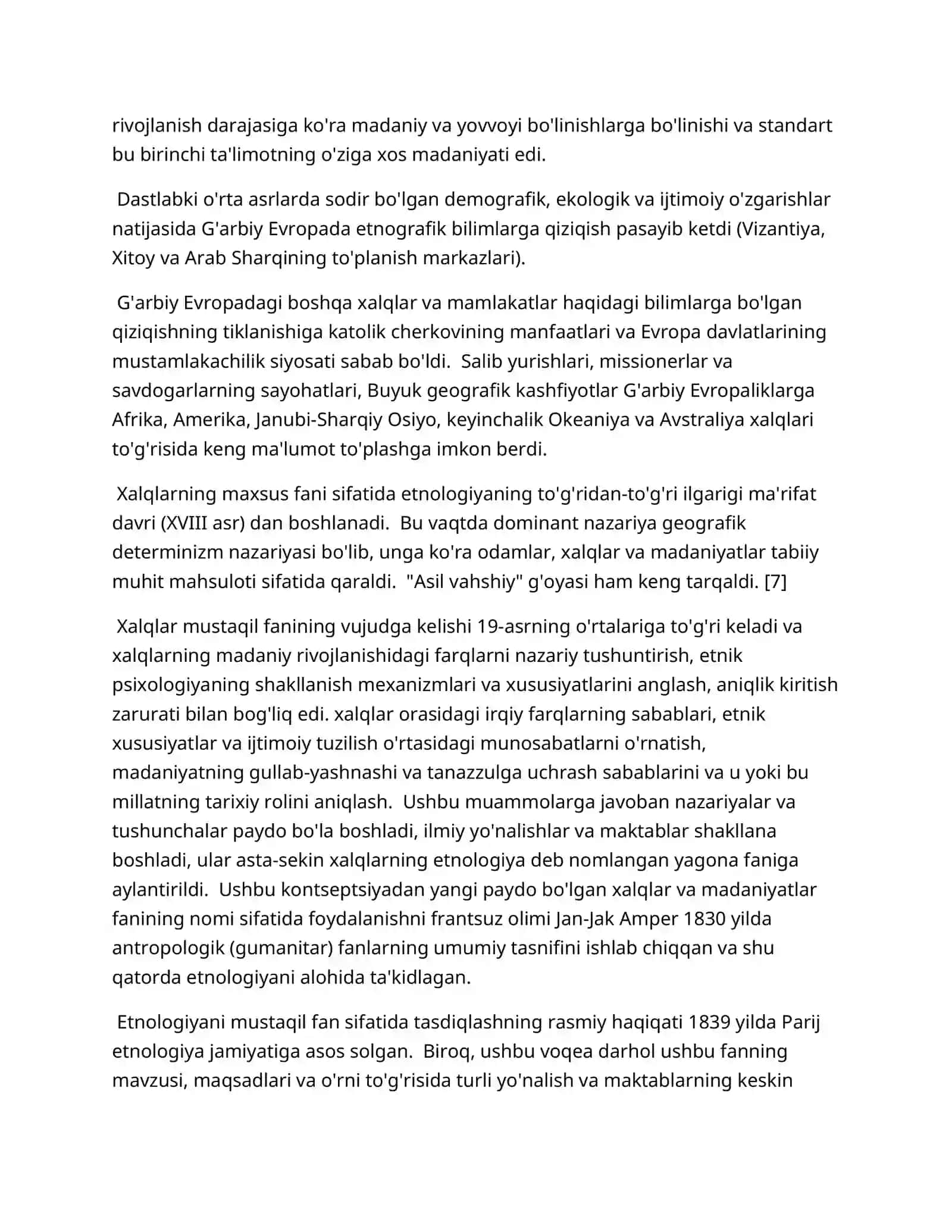 DUNYO XALQLARI:TARIXIY-Etnografik ma'lumotnoma 2