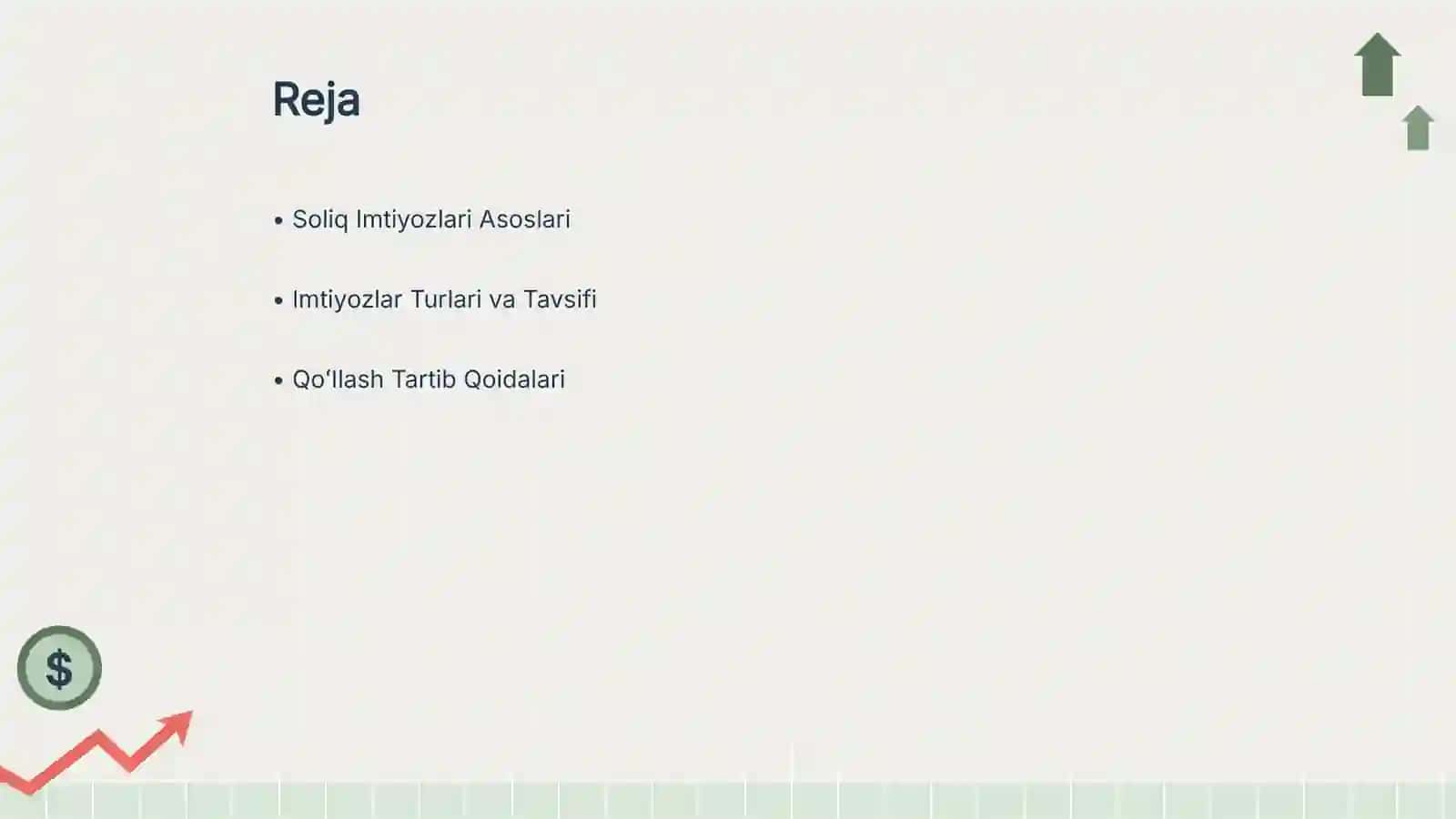 Soliq Imtiyozlari Asoslari 2