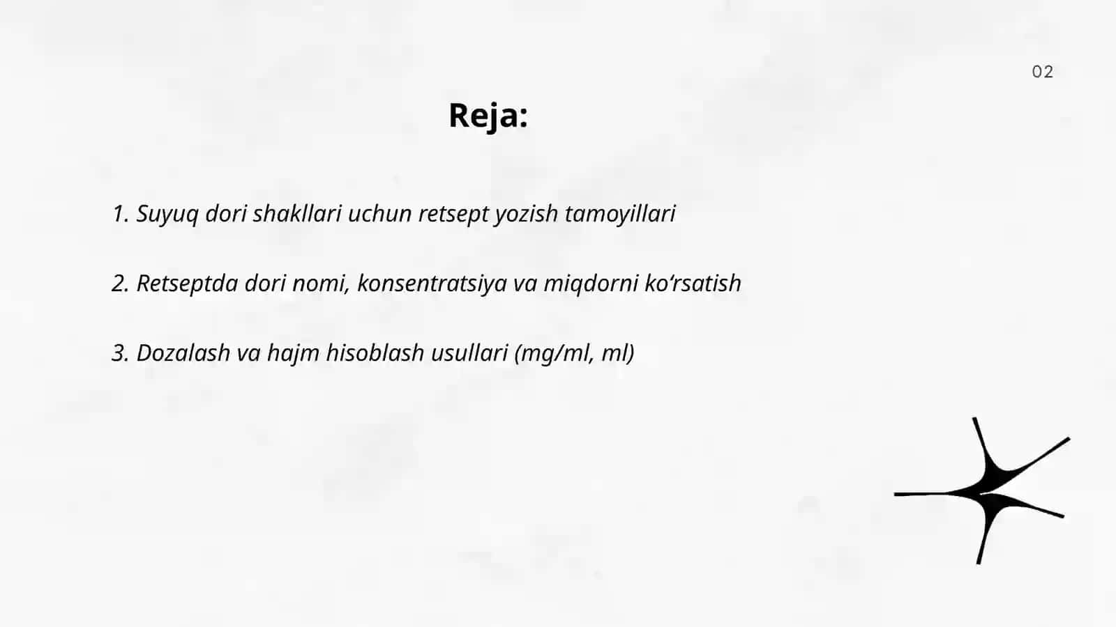 Suyuq dori shakllariga retsept yozish 2