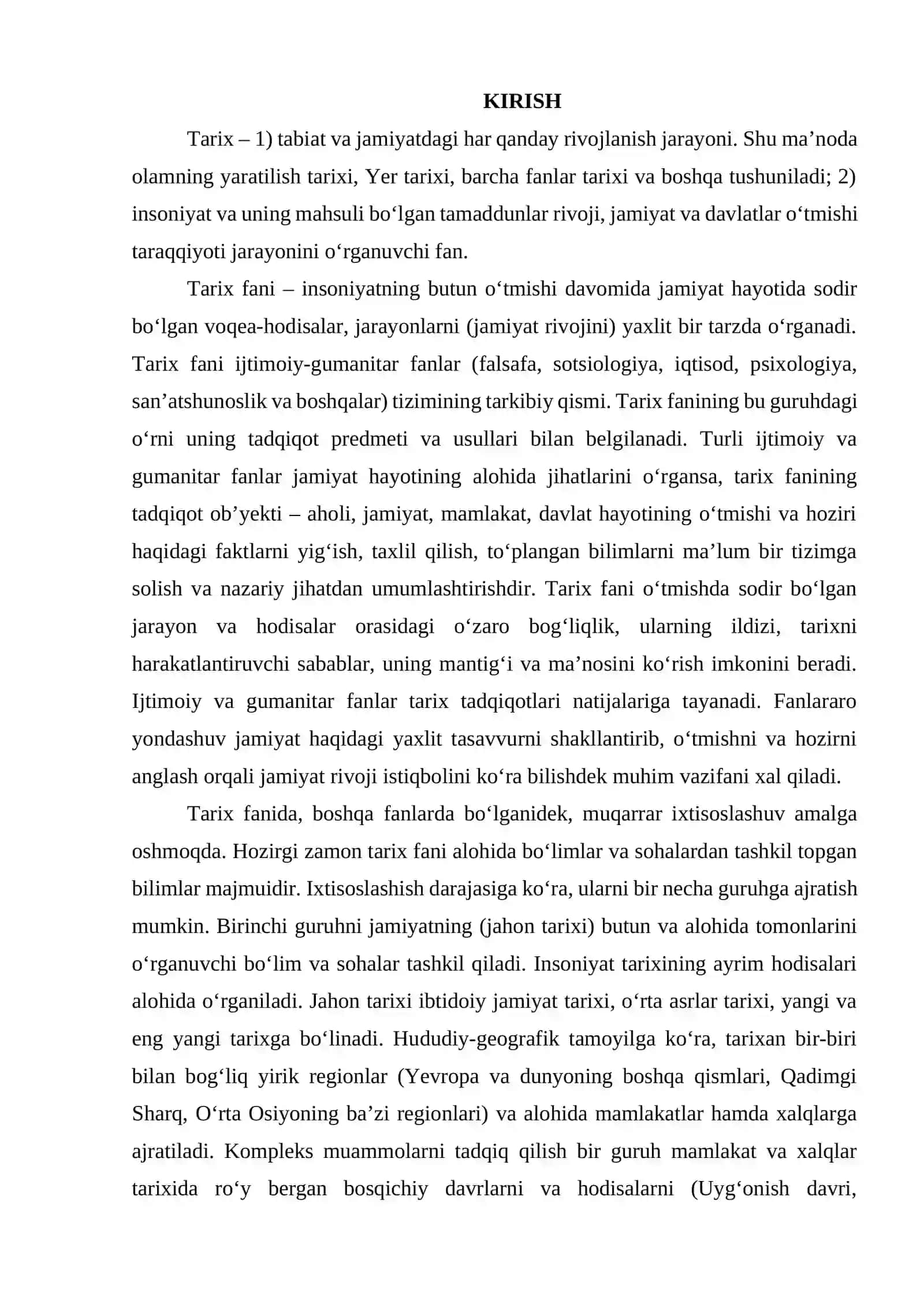 TARIX FANIDA ILMIY TADQIQOT OLIB BORISH ASOSLARI 2