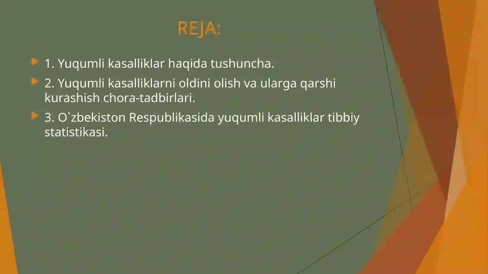 Yuqumlikasalliklar tibbiyot shifobaxshindagi hamshira 2