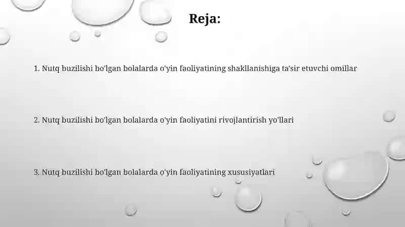 Nutq buzilishi bo‘lgan bolalarda o‘yin faoliyatini shakllanishi 2