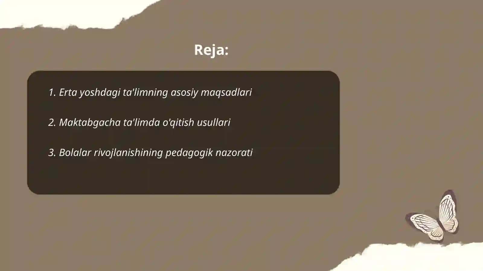 Maktabgacha taʼlim tashkiloti uslubchisining metodik ishlarga rahbarligi 2