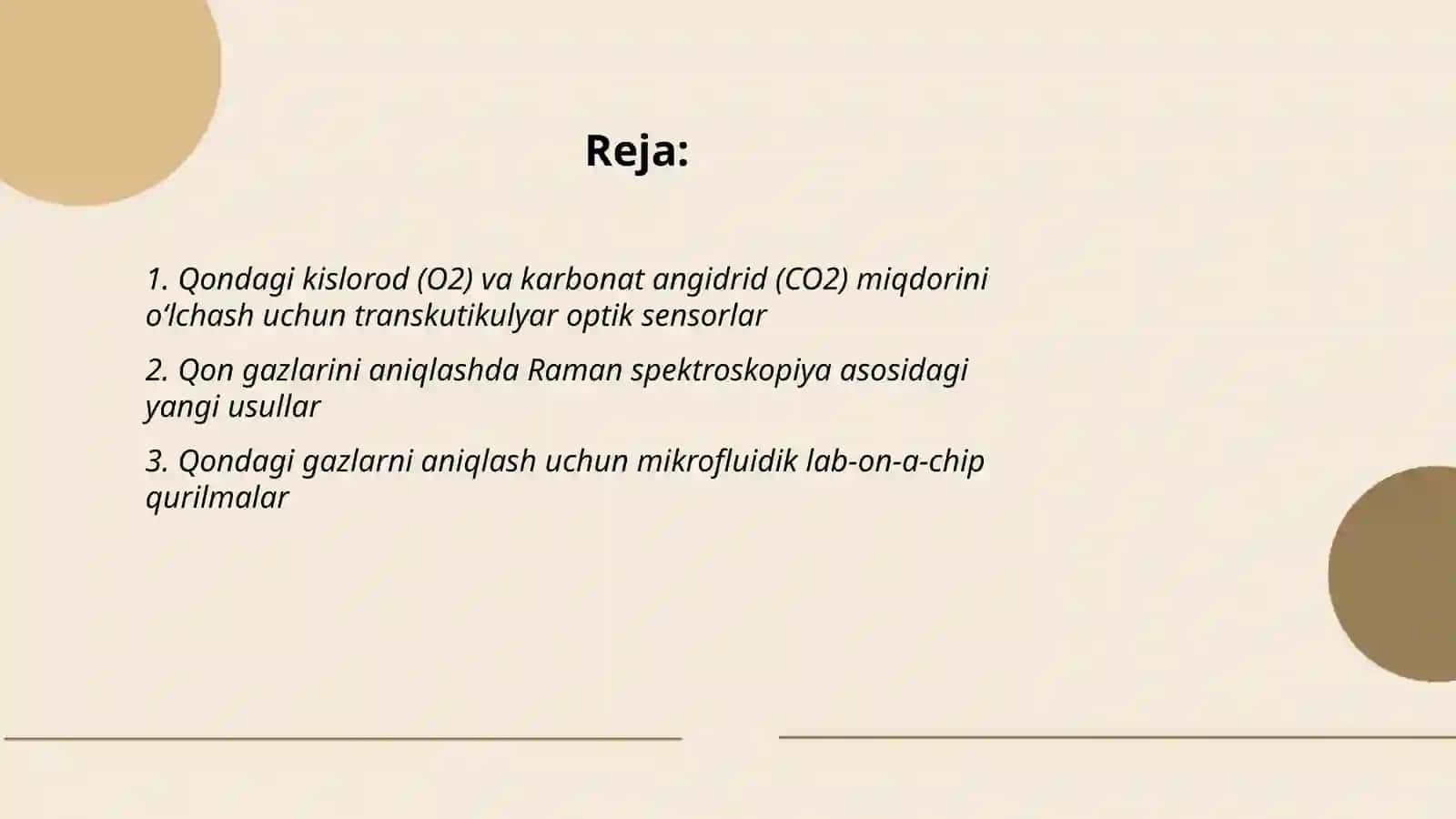 Qondagi gazlarni miqdorini aniqlashni yangi usullari 2