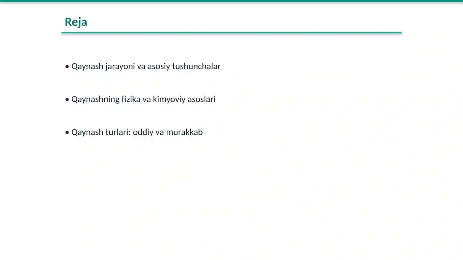 Qaynash va uning turlari 2