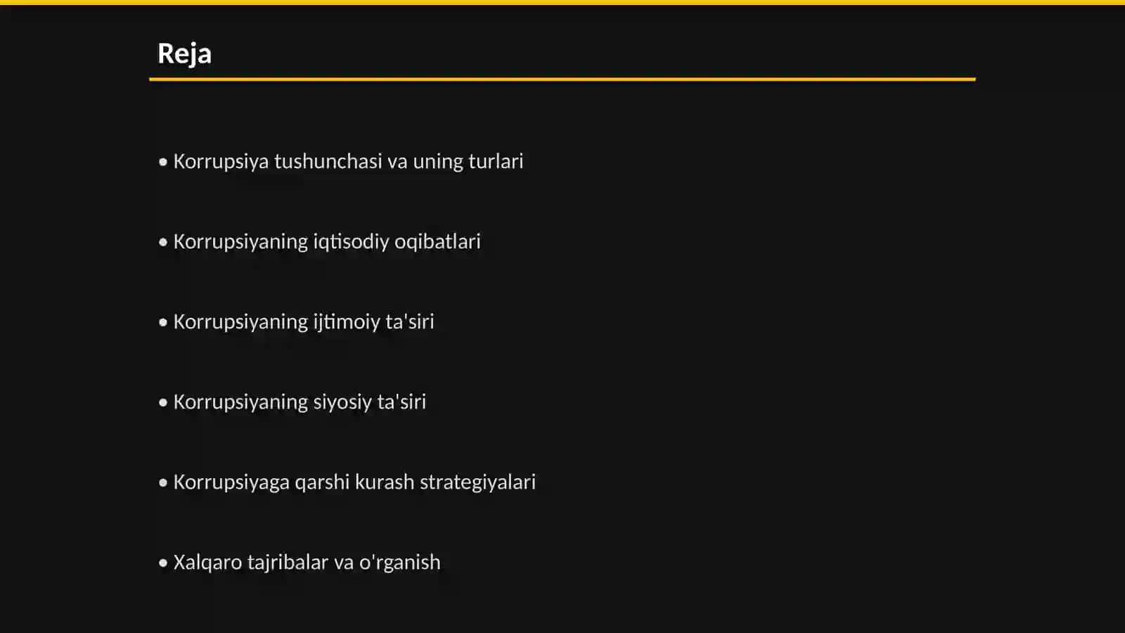 KORRUPSIYANING MOHIYATI VA UNING OQIBATLARI 2