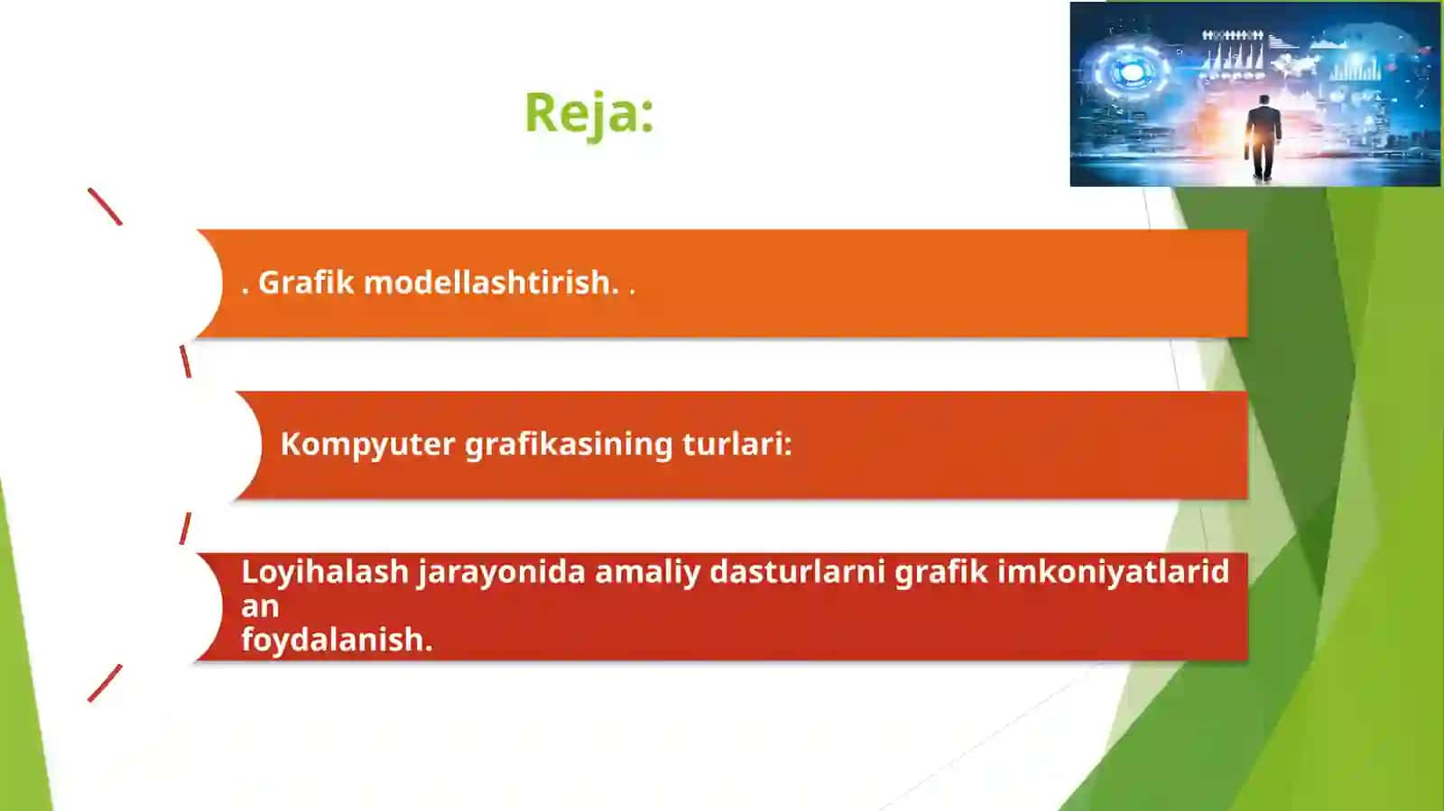 Loyixalash jarayonida amaliy dasturlarning grafik imkoniyatlari 2
