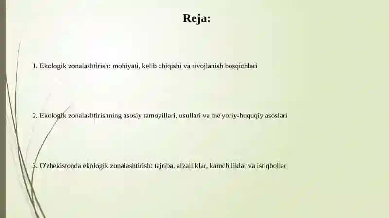 Ekologik zonalashtirishning kelib chiqishi Rivojlanish bosqichlari va an’analari 2